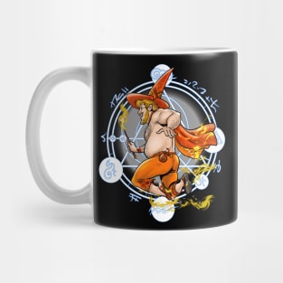 Witch Boy Fire Mug